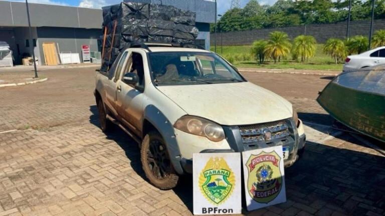 Dois carros com cigarros são apreendidos em Bela Vista, em Guaíra