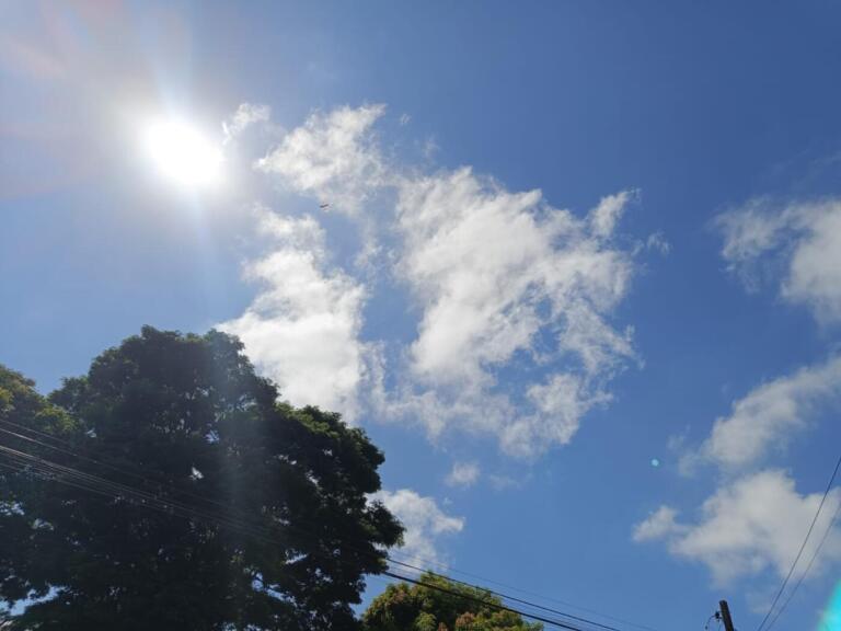 Sábado com sol e máxima de 28ºC para Marechal Rondon; veja a previsão para os próximos dias