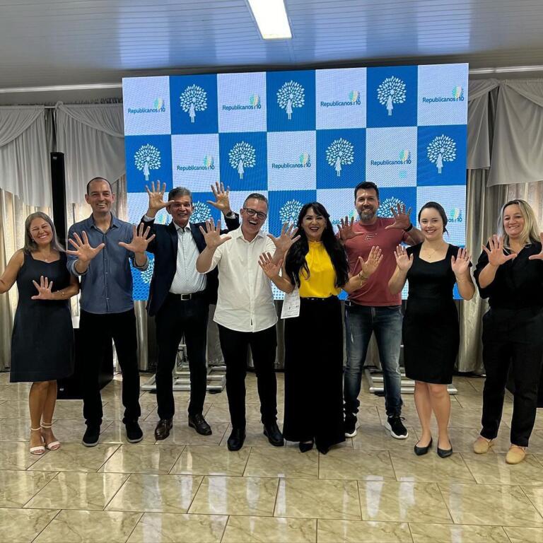 Republicanos 10 oficializa a executiva neste sábado em Marechal Rondon