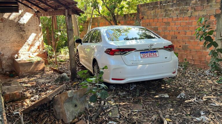 Polícia recupera veículo roubado de taxista de Nova Santa Rosa