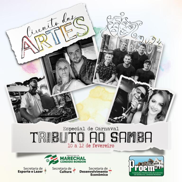 Programação gratuita do Carnaval será de sábado a segunda-feira em Marechal Rondon; confira