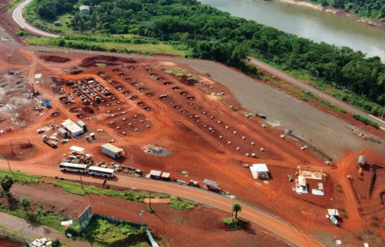 Atraso em obras de acesso empaca liberação da nova ponte entre Brasil e Paraguai