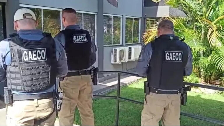 Gaeco cumpre mandados de prisão em Cascavel, Toledo, Medianeira e Várzea Grande
