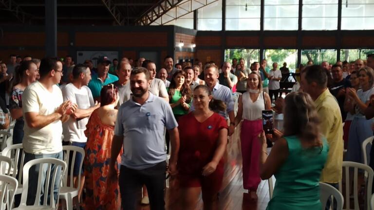 Backes e Sauer são apresentados como pré-candidatos à majoritária pela situação