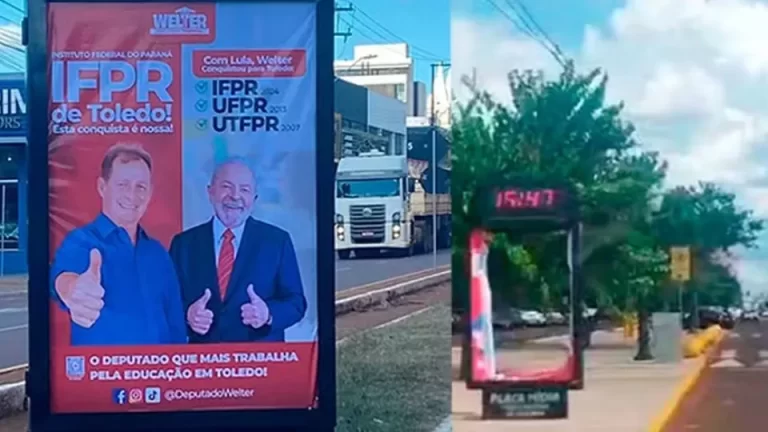 Após vandalismo em Toledo, deputado do PT diz que tem gente que pode parar no xilindró