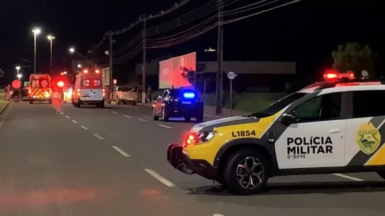 Cinco assaltantes morrem em confronto com a PM em Cascavel