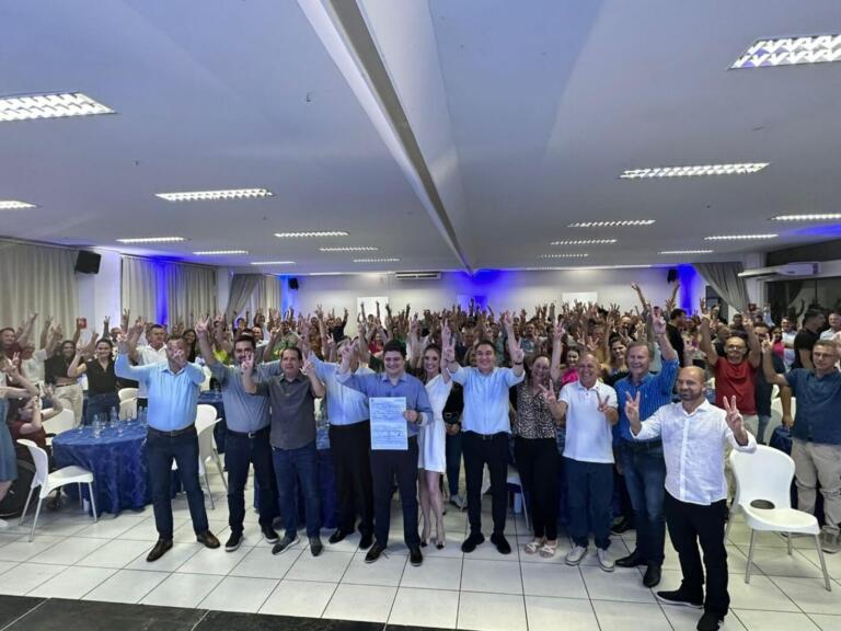 PL contabiliza 100 novas filiações em Marechal Rondon, entre elas, a do pré-candidato a prefeito Arion Nasihgil