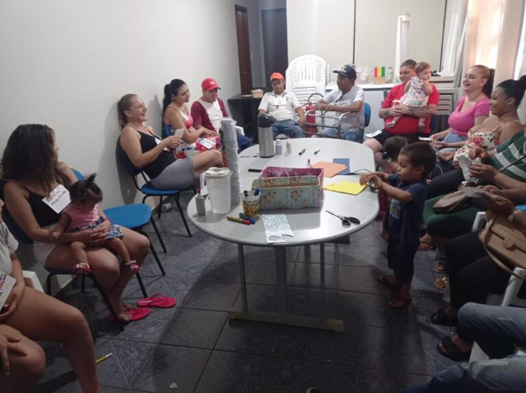 Encontro reúne famílias atendidas no CRAS Centro