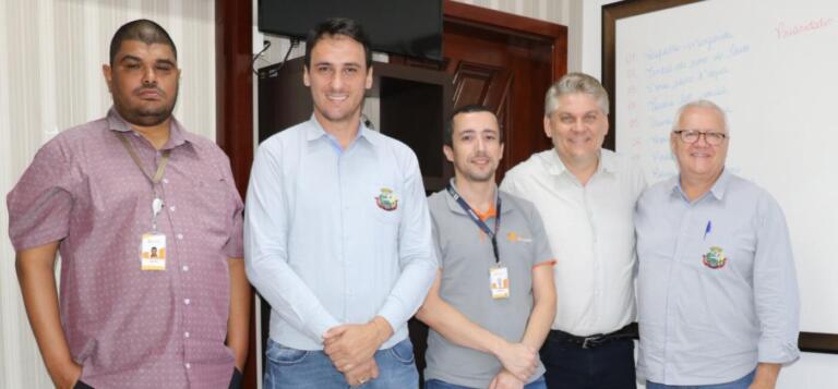 Prefeito Mano e vice Nodari propõem à Copel melhorias no fornecimento de energia elétrica