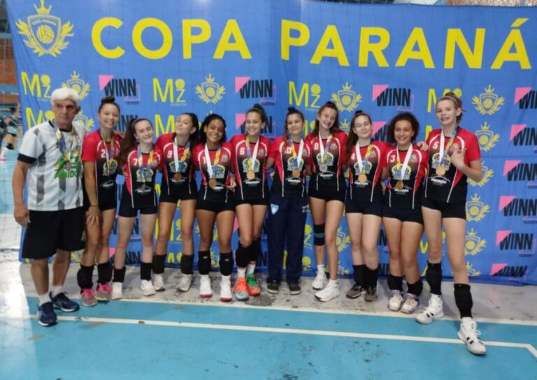 Mercedes conquista bronze na Copa Paraná de Voleibol sub-17