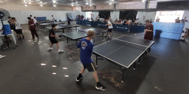 Iniciados os jogos de tênis de mesa nos JEPS