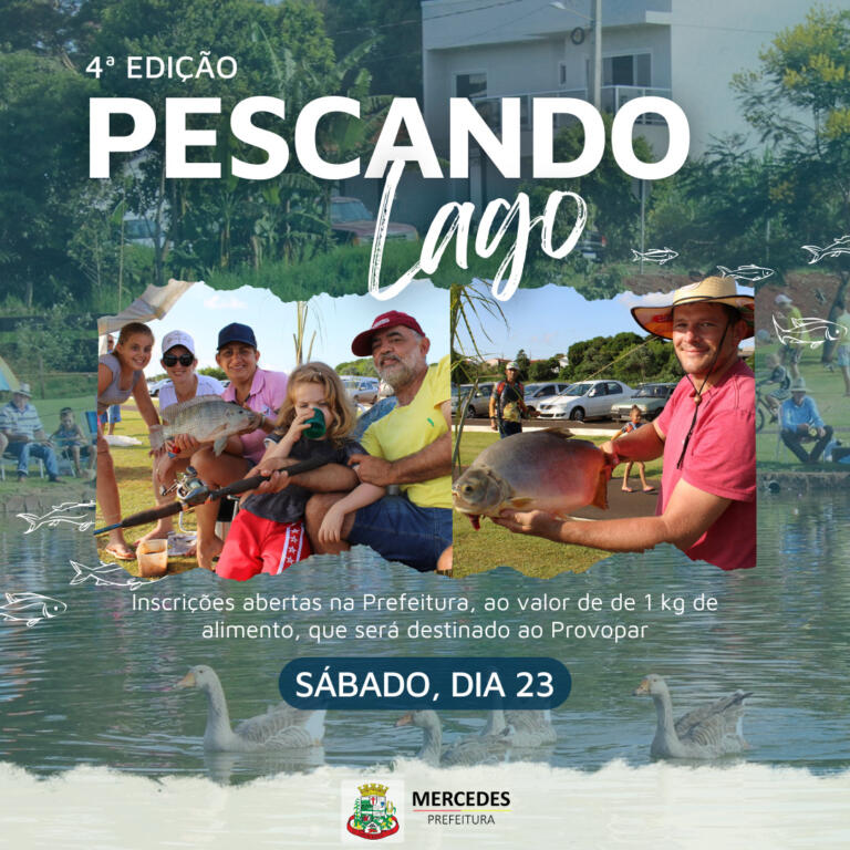 Mercedes terá a 4ª Edição do Pescando no Lago
