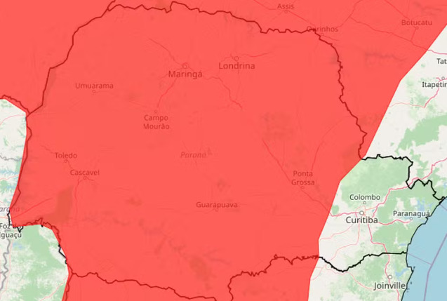 Com onda de calor, cidades registram mais de 40ºC no Paraná