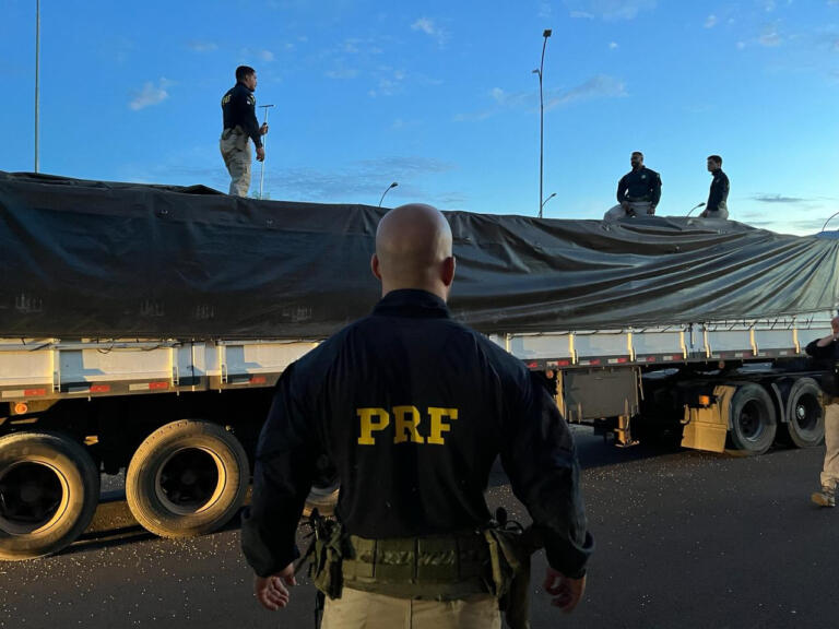 Maior apreensão de maconha em 2024 é realizada pela PRF em Guaíra