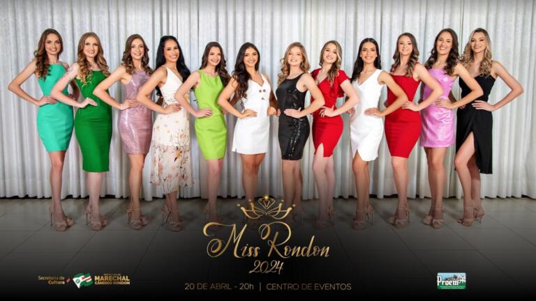 Iniciada a venda de mesas ao Miss Rondon 2024