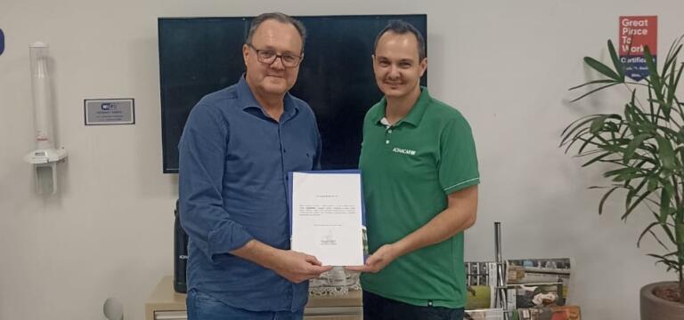 Paulo Grenzel registra chapa para concorrer à presidência da Acimacar