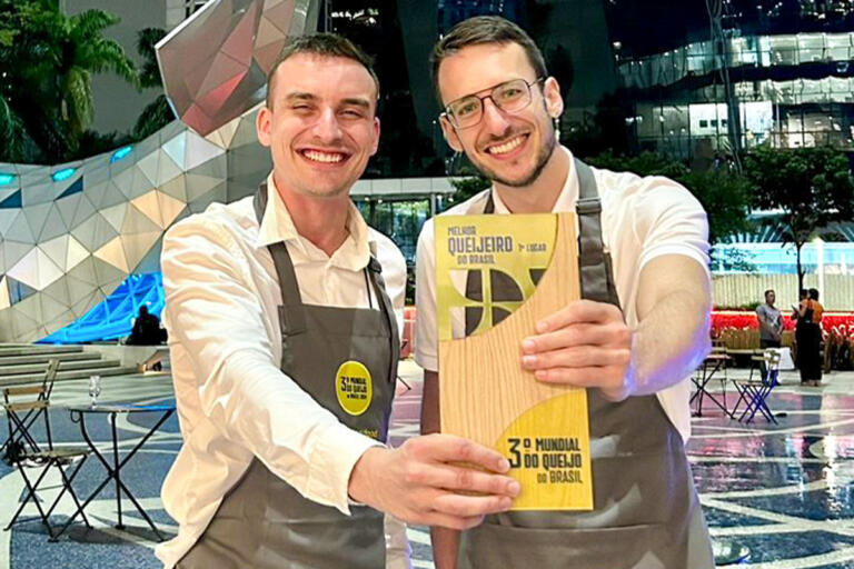 Projeto de Queijos Finos do Biopark conquista oito medalhas no 3º Mundial de Queijo do Brasil