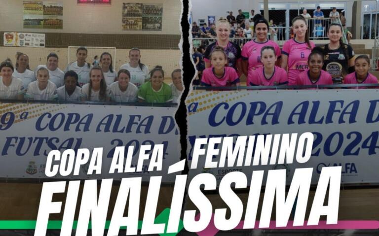 Campeões da Copa Alfa de Futsal serão conhecidos nesta sexta em Mercedes