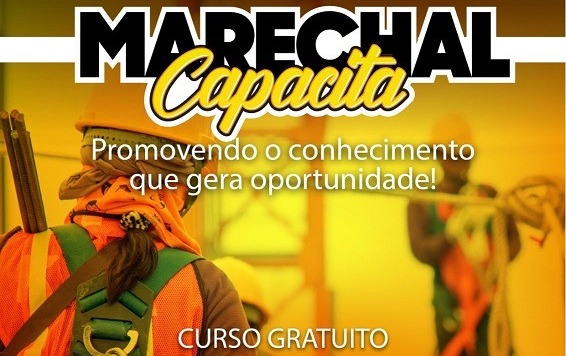 Ainda restam vagas para o curso gratuito de Segurança no Trabalho em Altura