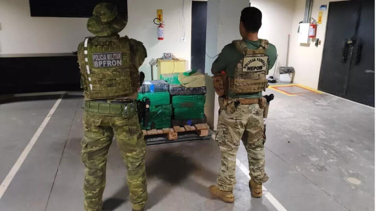 329 quilos de maconha são apreendidas em casa de Guaíra