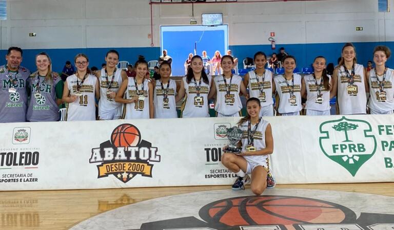 Crescendo com o Basquete conquista prata e bronze na Taça Paraná