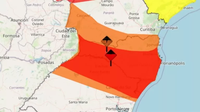 Marechal Rondon está em perigo para tempestade, segundo Inmet