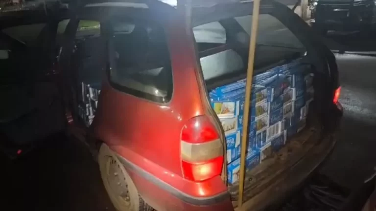 900 maços de cigarros contrabandeados são apreendidos na BR-163