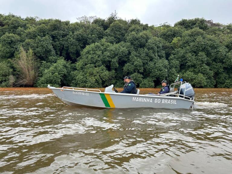 Encontrado corpo de um dos pescadores que se afogou no Lago de Itaipu em Mercedes