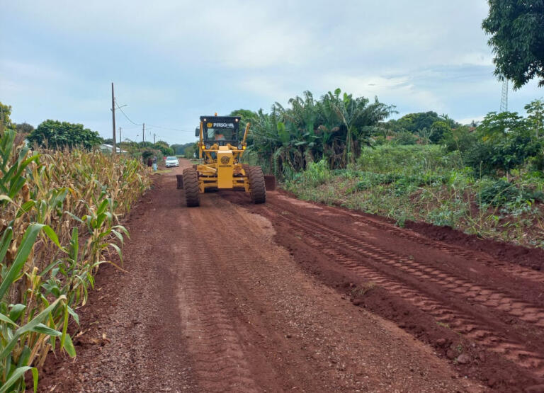 Iniciadas as obras para o asfaltamento das ruas da sede distrital de Bom Jardim