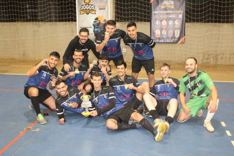 Aston Peira domina decisão e conquista Fase Municipal dos Jogos Comerciários