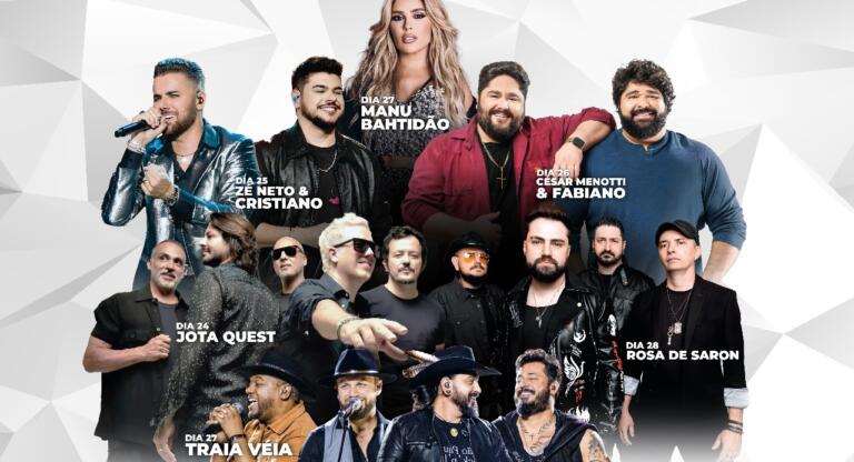 Ingressos para os shows da Expo Rondon 2024 começam a ser comercializados neste sábado