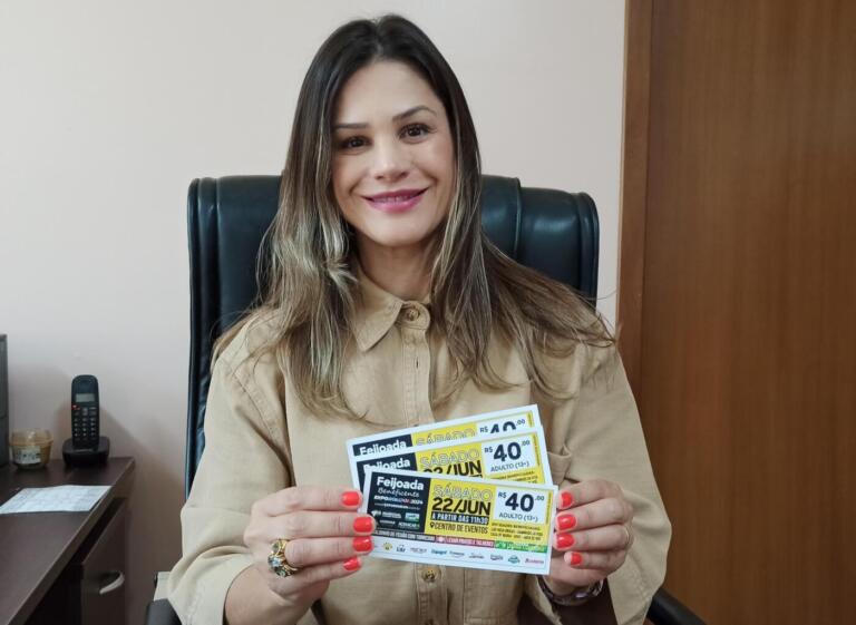 Segue a venda de fichas à 3ª Feijoada Beneficente