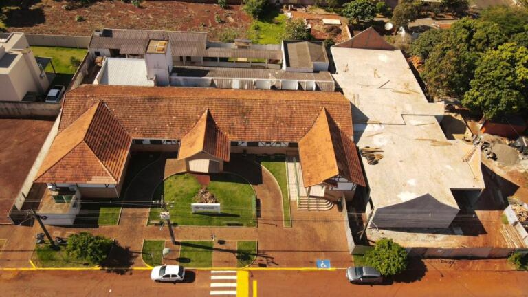 Prosseguem as obras de ampliação do Hospital Municipal em Marechal Rondon