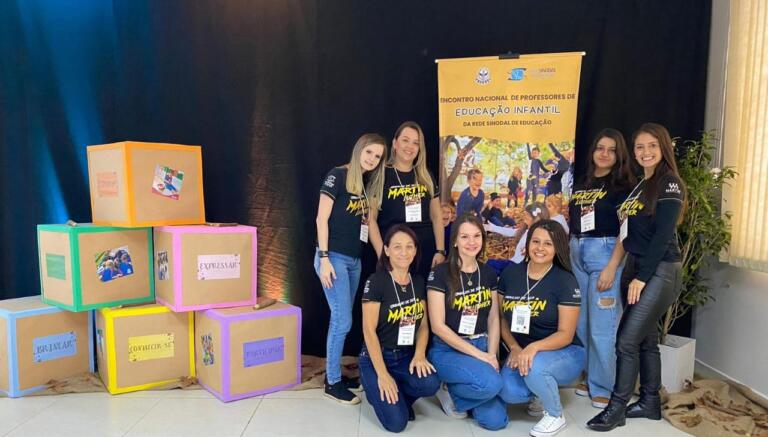 Professores da Educação Infantil do Martin Luther participam de encontro nacional