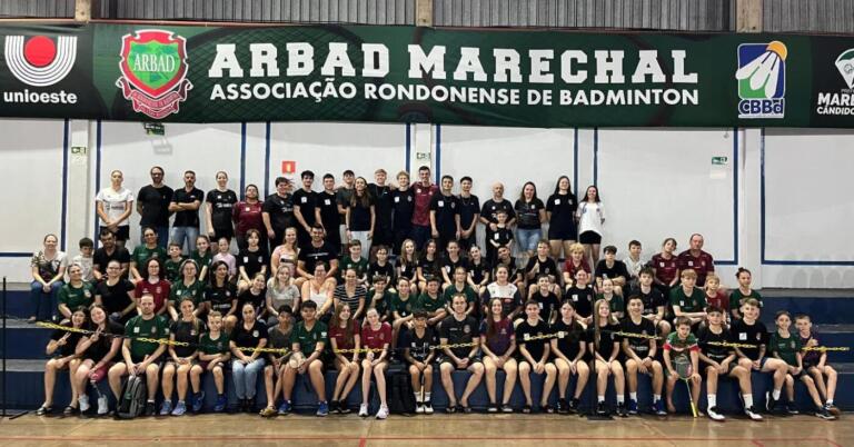 Associação Rondonense de Badminton é campeã da 1ª etapa da Copa Oeste