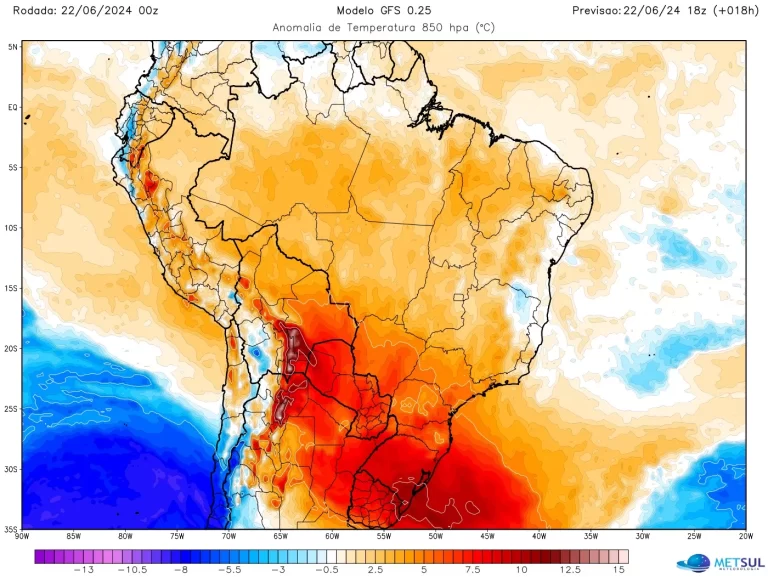 Calor de Norte a Sul do Brasil antes da volta do frio do inverno