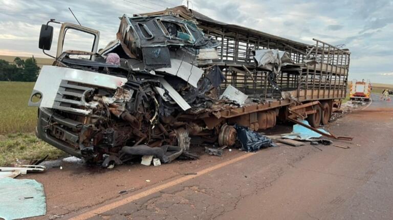 Identificada vítima fatal de acidente entre caminhão e carreta em Maripá