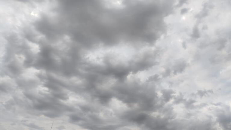 Sábado de tempo nublado e com fortes rajadas de vento em Marechal Rondon: confira previsão do tempo