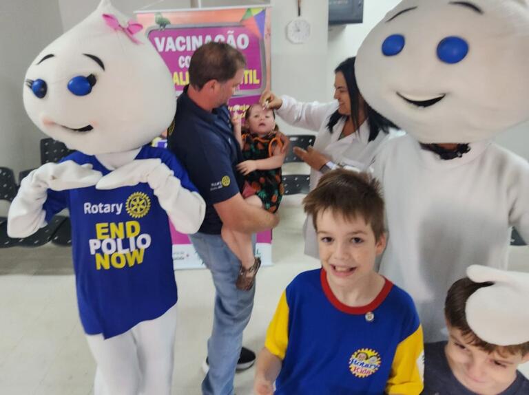 Hoje é Dia D de vacinação contra a poliomielite em Marechal Rondon