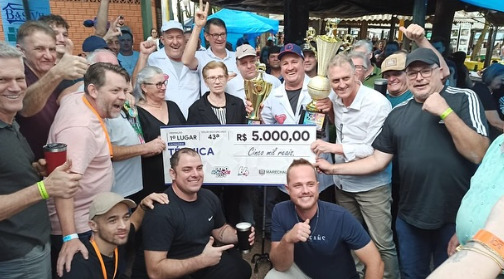 Domus Telecom e Esporte Clube São Remo vencem o Concurso do Boi no Rolete 2024