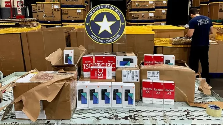 R$ 9 milhões em mercadorias apreendidos no primeiro semestre de 2024 em Foz do Iguaçu