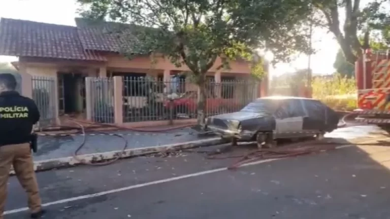 PM divulga boletim sobre incêndio com morte ocorrido em Marechal Rondon; confira