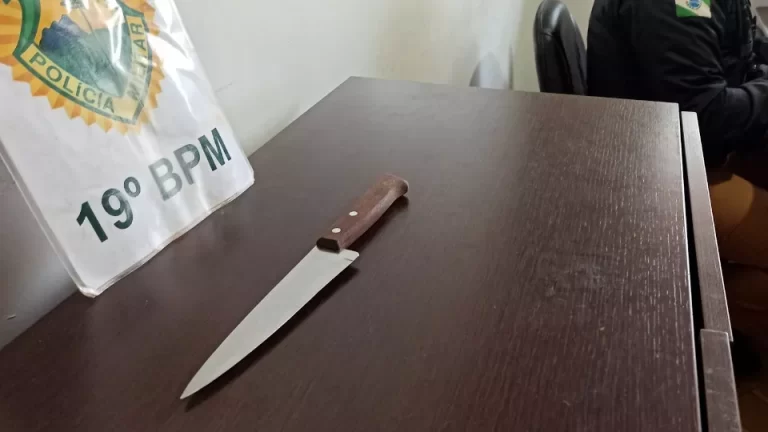 Ladra invade casa e ameaça matar morador em Toledo