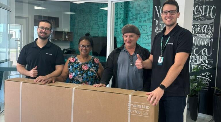 Sicoob Confiança sorteia prêmios da campanha “Cooperado Premiado Maripá”