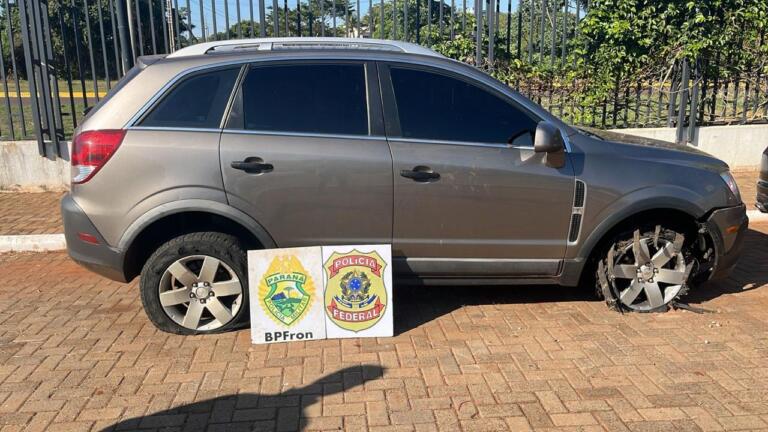 Veículo carregado com cigarros contrabandeados é apreendido em Pato Bragado