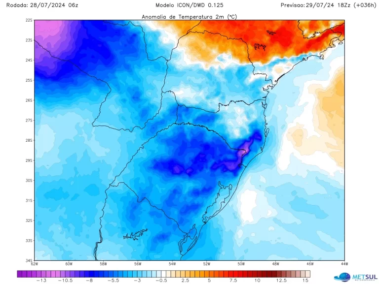 Choque térmico na virada do mês com frio abaixo de zero e depois calorão