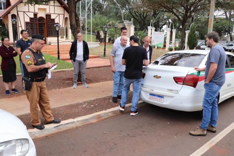 Mobilidade realiza vistoria obrigatória de táxis em Marechal Rondon