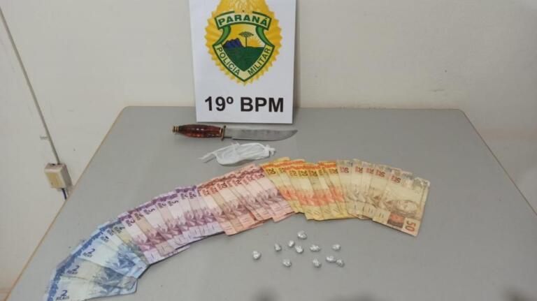 Casal de traficantes que morava em motéis e hotéis de Toledo é preso pela Rotam