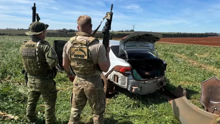 BPFron e PF apreendem 553 quilos de maconha em Guaíra