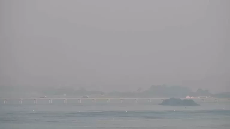 Fumaça em Guaíra é de incêndio em área de conservação